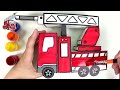 3D Coloring Rogi the Detective l Coloring Tutorial l Tayo Paper Craft l Tayo the Little Bus
