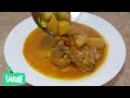 aloo chicken recipe by Sumera food secret ! English subtitles ! aloo chicken khoash boo masal