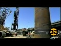 Discovery Channel - APE D180 Diesel Hammer on Highway 880 Oakland California