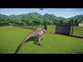 Carcharodontosaurus VS Spinosaurus Update 1.6 - Jurassic World Evolution