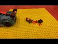 Car Runs Over A Human!  A Lego Stop Motion. Ep.1