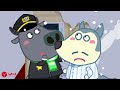 Beware of Stranger | Who is The Real Police? | Learn Safety Tips With Mommy Wolf | Cartoons for Kids