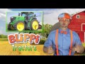 Tractor Videos for Children – Explore a Swather with Blippi