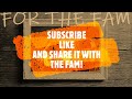 FOR THE FAM - FATHER D x ARson x BABY BLU  ( produced by GOSHA )