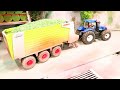 TRACTORS with MACHINERY at SILAGE HARVEST on the Corleone Farm | rc vehicles
