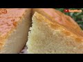 $1 VANILLA SPONGE CAKE at Home | English Text | 4K