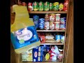 Food pantry ideas | prepper food pantry | 30 day food supply | food storage solution | grocerie haul