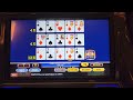 🔥 🎯 Hitting Quads with Multipliers for a Jackpot in High Limit Ultimate X Video Poker #shorts