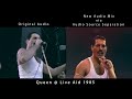 Remixing with AI technology (A/B comparison) - Radio Ga Ga - Queen @ Live  Aid 1985