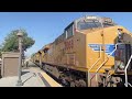 Railfanning Pomona, CA FT UP 1979, Amtrak Big Game Train, SCAX 873 & More! 9/1/2023