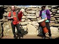 Ian Page & Alasdair Bodhran Jaming at Clava Cairns for Beltaine