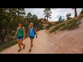 Amazing Bryce Canyon Virtual Hike - 4K Footage for Fitness Equipment/Training Simulators - 1.5 HRS