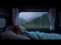 Fall Asleep Instantly -  Rain sound in the car to relax, sleeping and help with your insomnia