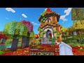 I Built an Autumnal Enchanting Tower in Better Minecraft! 💜