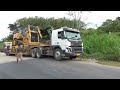 Trip Ke Banjarmasin Konvoi Bareng Truk Scania R580 yang Takut Selip Ditanjakan Basah
