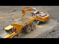 RC Excavator In Action! Amazing RCR Volvo A45G Work 2018 ! R/C Liebherr Digger 970
