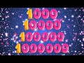 Numbers song 1 to 100 and to infinity | Learn To Count | Counting Numbers 1-100