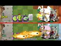 Tournament 8 Team Plants FIRE x ICE x PEA x SHADOW - Who Will Win? - PvZ 2 Team Plant Battlez