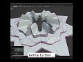 How to easily create radial array objects in Blender