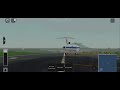 Boeing 727 Landing