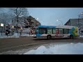 Beautiful Winter Walk in Montreal, Quebec. Cozy Ambiance After Snowfall - December 2023.