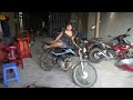 Genius girl | Repair and maintenance of HONDA 150cc motorbikes for farmers..