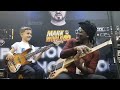 8 year old bass phenom, Aron Hodek jams with Richard Bona at 2019 NAMM