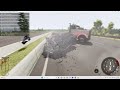 audi RS6 Crash on Highway (Beam.Ng)