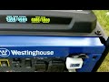 The popular Westinghouse WGen 5300 Generator first startup and power use on dj setup