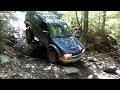 Outfitter Design 2000 Chevrolet Blazer ZR2 Off-Road Down A Rock