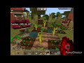 Playing survival Ep 6 tree and sugarcane/bamboo farms￼