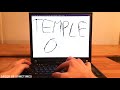 TempleOS on real hardware Thinkpad T60 - RIP Terry Davis