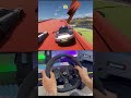 Forza Horizon 5 | Parkour + steering wheel #shorts