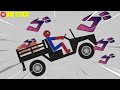 8 Min Best Falls | Stickman Dismounting Funny Moments | Big Stick #142