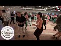 Maria y Miguel social dancing at Palladium Salsa Social Houston