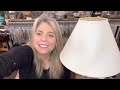 Paint talk with Tracy using DIY paint on a lampshade