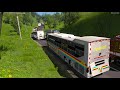 Indian Bus Driving in Heavy Traffic | Bangalore to Hubli | VigneshTAT