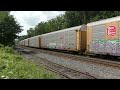 Piscataway railfanning  FT 1800 BNSF & more