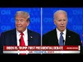 Watch the first 2024 presidential debate between Biden and Trump