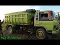 🔴Hino ranger old bonkar muatan sirtu//dump truk