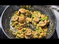 Creamy mushroom matar methi recipe| मशरूम मटर मेथी की सब्जी | Easy mushroom recipe #mushroomrecipe