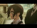 Attack on Titan season 4 episode 16 clip - Pieck shows where the enemies are to Eren