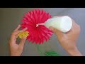 #diy Make a Amazing wall Hanging Flower 3 in #decoration