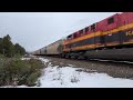 Dual KCS | CP 9721 leads 603 at Castle Mountain