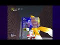 sonic adventure dx speed hlghway action stage - collect 50 rings and destroy the capsule