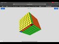 Solve 7x7,cube 1,pt:3 3x3 stage