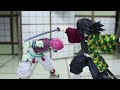 Tanjiro & Giyu VS Akaza -Demon Slayer stop motion 炭治郎&冨岡義勇VS猗窩座-鬼滅の刃 ストップモーション