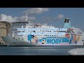 La flotta della Moby Lines (2024)