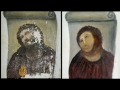 Bungled restoration attempt destroys painting