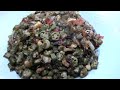 Fried Ochro / Okra with Shrimp, step by step Recipe Video II Real Nice Guyana.